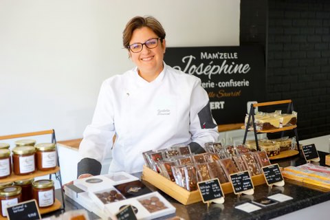 Isabelle, chocolatière de Mam'zelle Joséphine